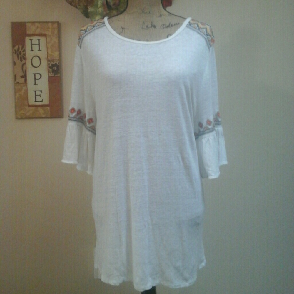 Loft White Top